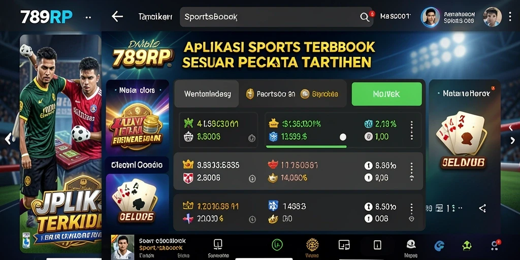 Tangkapan layar gameplay 789RP menampilkan antarmuka taruhan yang mudah digunakan.