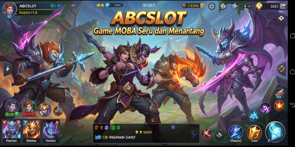Gameplay MOBA yang mendebarkan di ABCSLOT.
