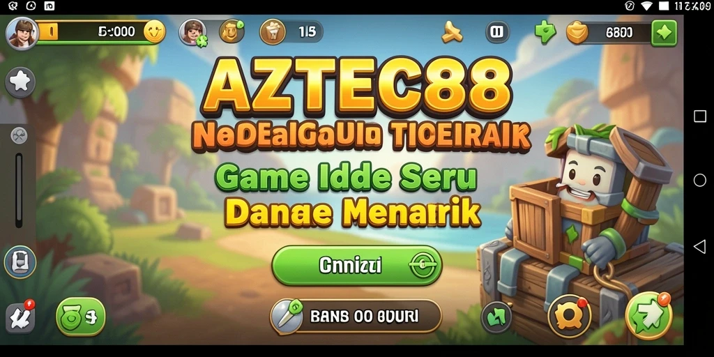 Tampilan gameplay AZTEC88 yang menarik dan interaktif.
