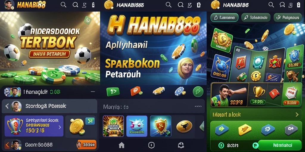 Tampilan screenshot utama HANABI88 menunjukkan suasana taruhan yang seru.