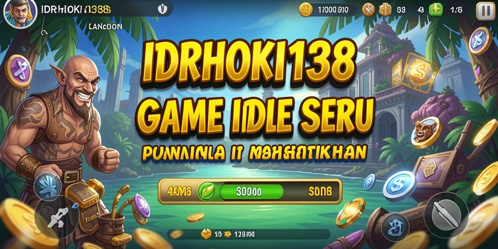 Screenshot utama IDRHOKI138 menampilkan gameplay menarik dan santai.