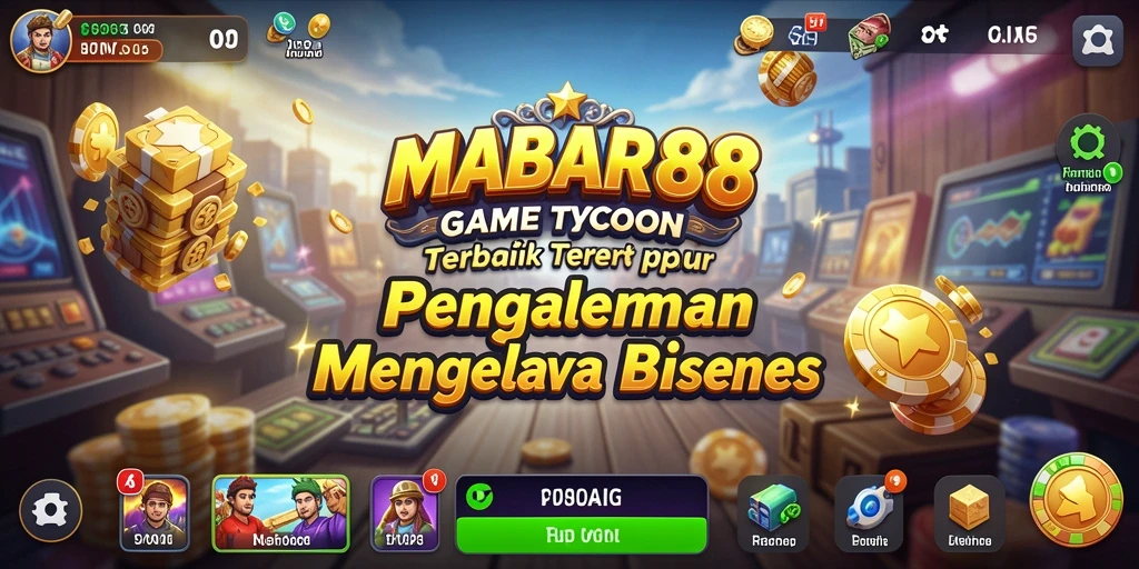 Screenshot utama MABAR88 menampilkan gameplay Tycoon yang seru.