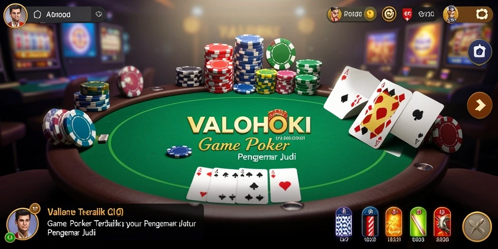 Tampilan gameplay yang seru dan mendebarkan dari VALOHOKI.