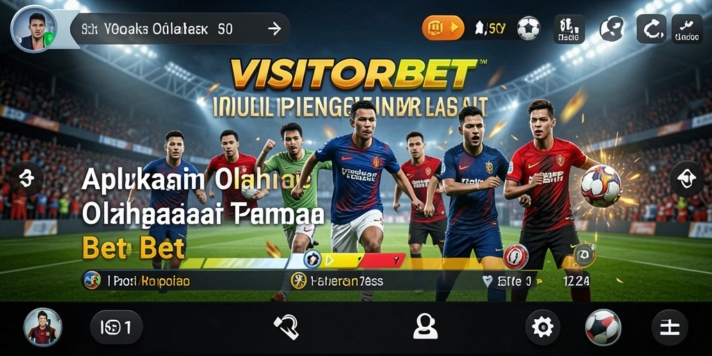 Tampilan gameplay VISITORBET untuk pengalaman taruhan olahraga.